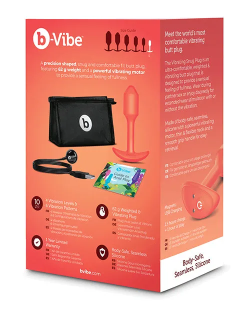 Anal Cotr INC Bvibe Vibrating Snug Plug
