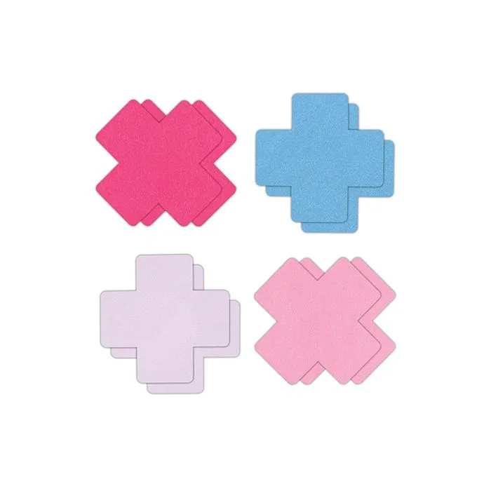 Vibrators NS Novelities Pretty Pasties Cross 4 Pack