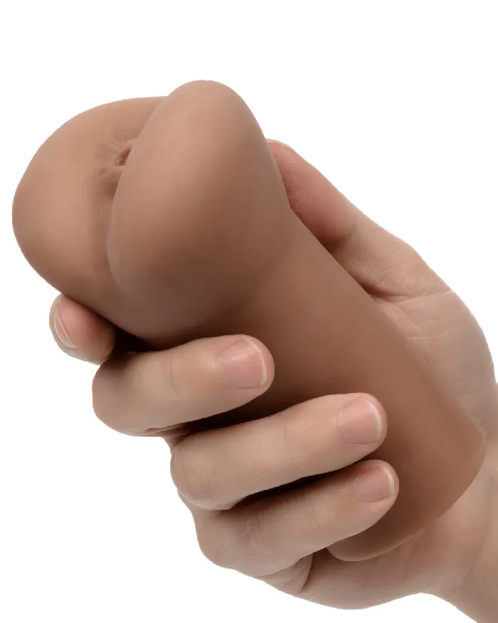 CalExotics Male Sex Toys Cheap Thrills The Cowboy Ass Stroker Chocolate