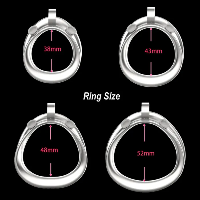 CHASTITY CAGE CO Male Sex Toys Nub Stainless Steel V70 Chastity Device