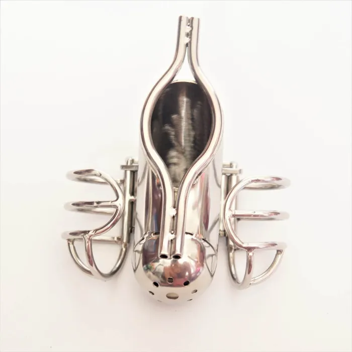 CHASTITY CAGE CO Male Sex Toys Stainless Steel Male Underwear Chastity Belt CHASTITY CAGE CO Male Sex Toys Stainless Steel Male Underwear Chastity Belt