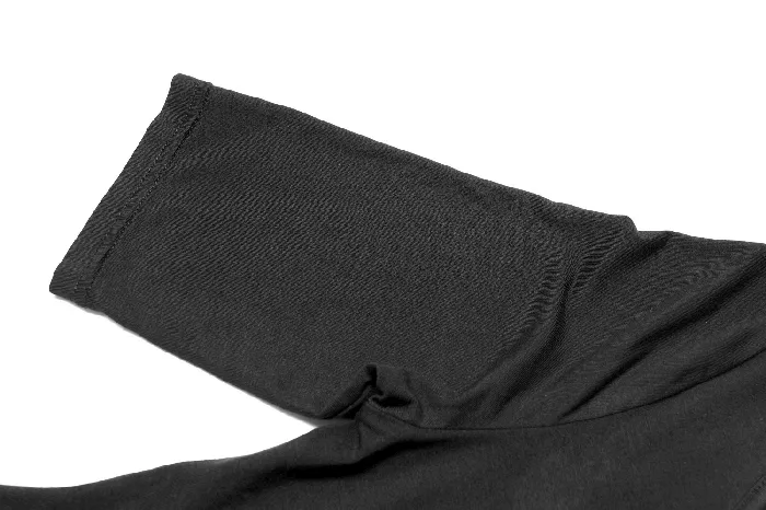 EVEs SECRETS Anal Midi Black Skater Dress adorned with Exclusive Rivet Accent