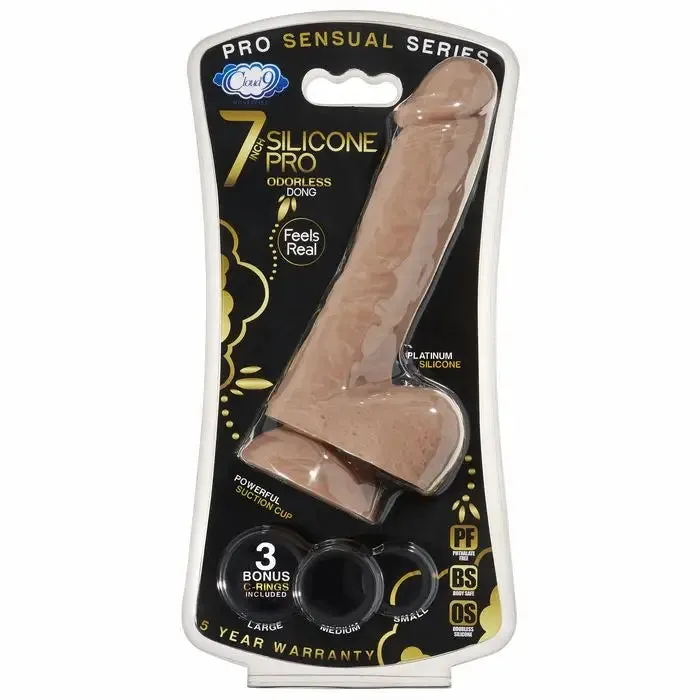 Cloud 9 Pro Sensual 7 Premium Silicone Dong W C Rings Cloud 9 Novelties Female Sex Toys Cloud 9 Pro Sensual 7 Premium Silicone Dong W C Rings Cloud 9 Novelties Female Sex Toys