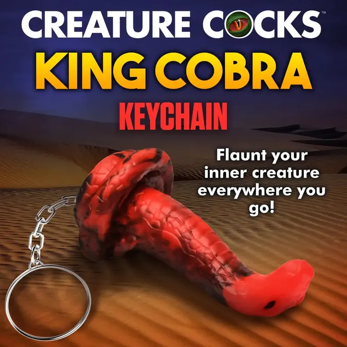 Creature Cocks Dildos Creature Cocks King Cobra Mini Dildo Key Chain