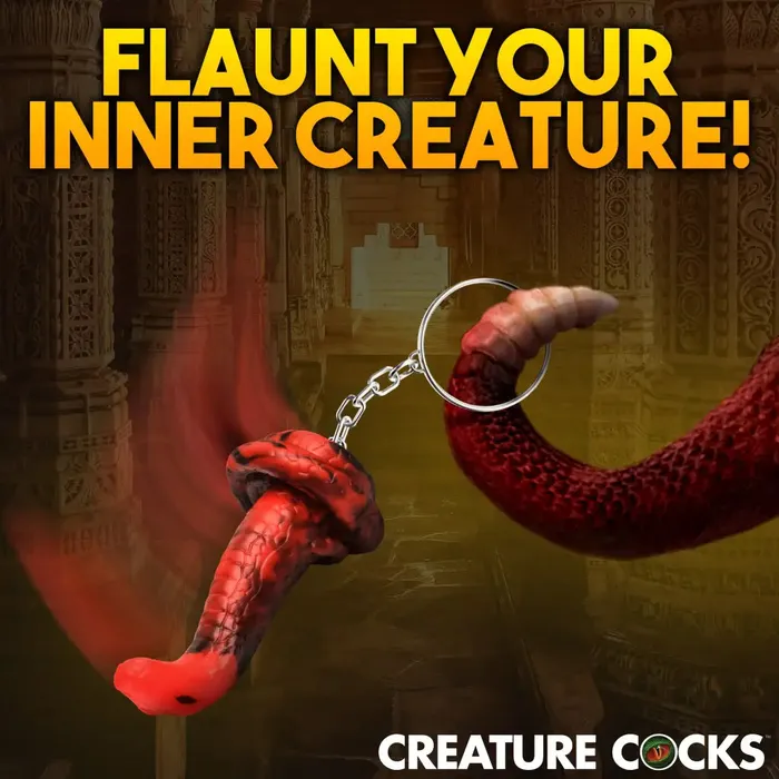 Creature Cocks Dildos Creature Cocks King Cobra Mini Dildo Key Chain