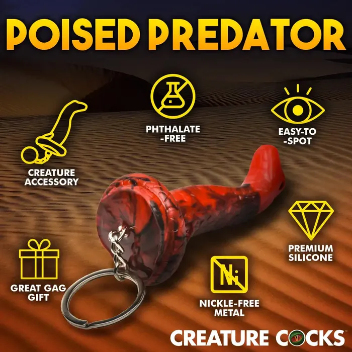 Creature Cocks Dildos Creature Cocks King Cobra Mini Dildo Key Chain
