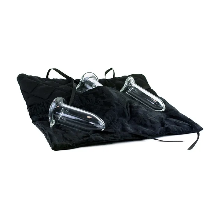 Crystal Delights Anal Crystal Delights Glass Dilator Set