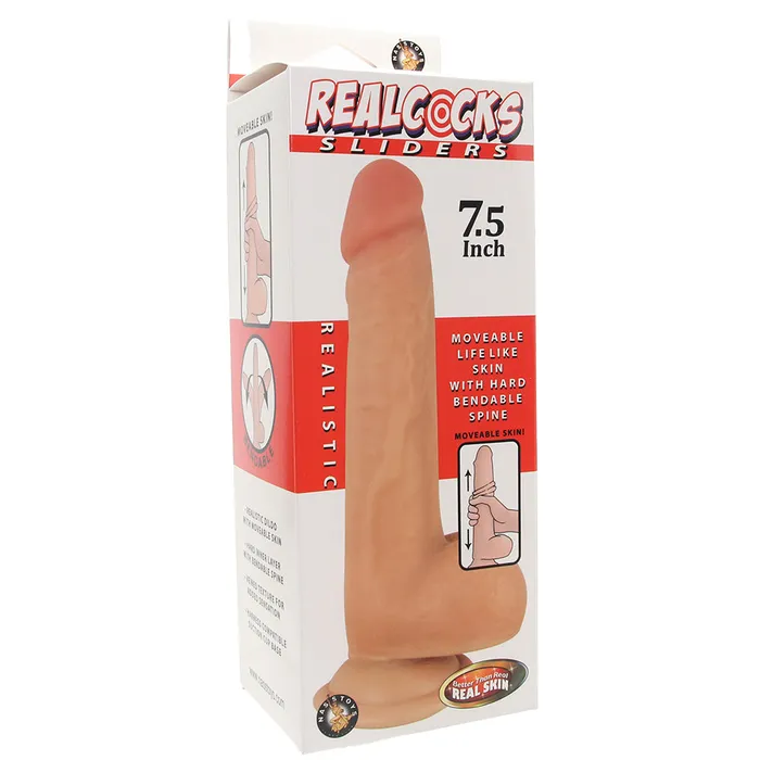 Dildos Nasstoys Real Cocks 75 Inch Realistic Sliders Dildo in Vanilla