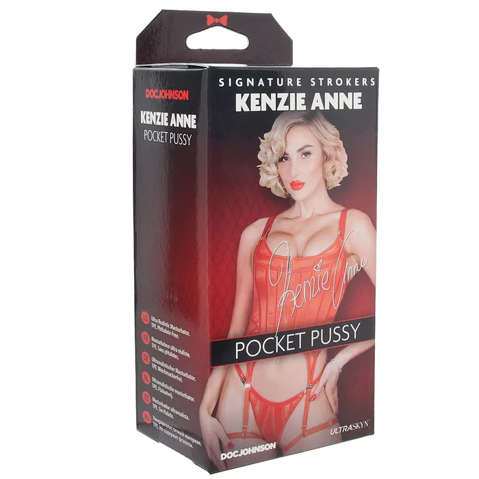 Doc Johnson Kenzie Anne ULTRASKYN Pocket Pussy Male Sex Toys