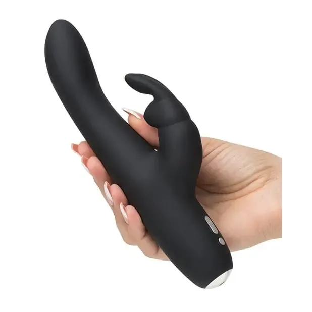 Fifty Shades of Grey Vibrators Fifty Shades Of Grey Greedy Girl Rechargeable Slimline Rabbit Vibrator Black Fifty Shades of Grey Vibrators Fifty Shades Of Grey Greedy Girl Rechargeable Slimline Rabbit Vibrator Black