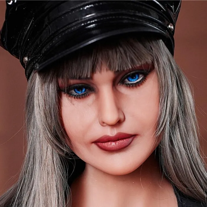 Irontech Doll Male Sex Toys Neodoll Racy Monica Sex Doll Head M16 Compatible Brown