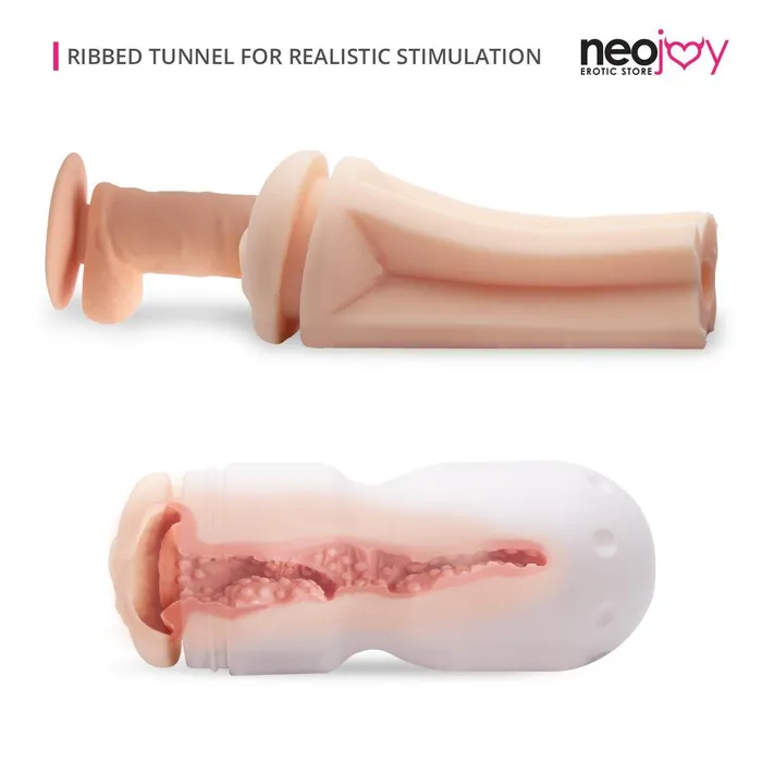 Neojoy Male Sex Toys Neojoy Flexy CupStroker TPE Realistic Vagina Flesh 15cm