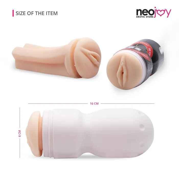 Neojoy Male Sex Toys Neojoy Flexy CupStroker TPE Realistic Vagina Flesh 15cm
