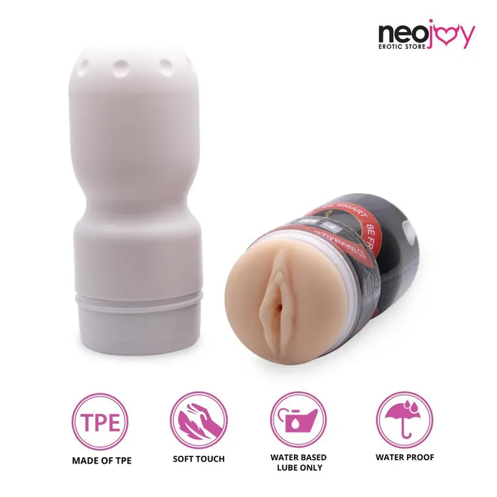 Neojoy Male Sex Toys Neojoy Flexy CupStroker TPE Realistic Vagina Flesh 15cm