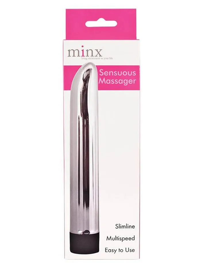 Sensuous Slimline Silver Massager HonourSkintwocom Anal Sensuous Slimline Silver Massager HonourSkintwocom Anal