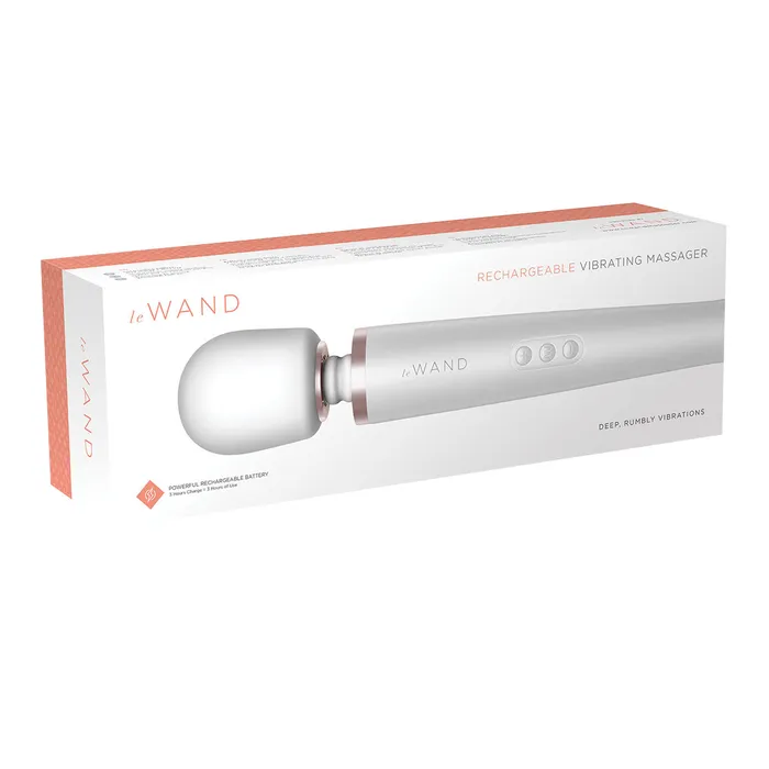Vibrators le Wand Le Wand Pearl White Vibrator