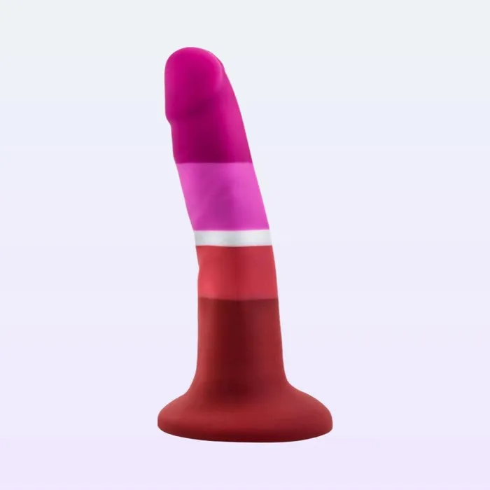 Blush Avant P3 Pride Silicone Dildo with Suction Cup Avant Female Sex Toys