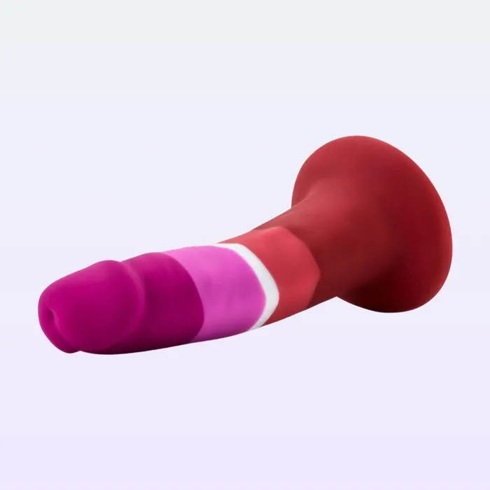 Blush Avant P3 Pride Silicone Dildo with Suction Cup Avant Female Sex Toys