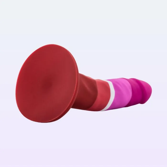 Blush Avant P3 Pride Silicone Dildo with Suction Cup Avant Female Sex Toys