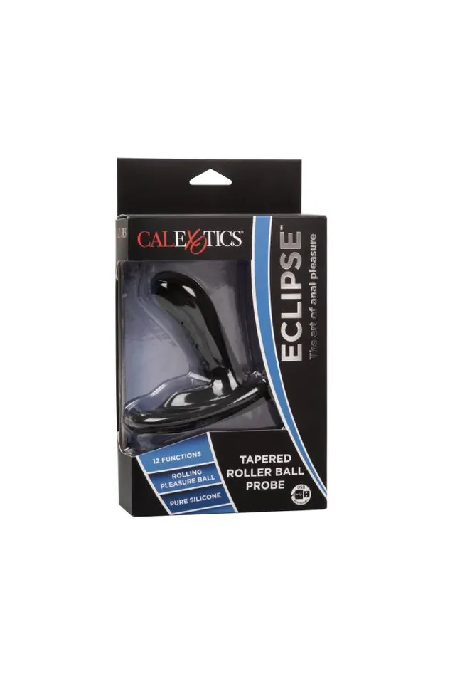 Cal Exotics Cal Exotics Eclipse Tapered Roller Ball Anal Probe Black Anal