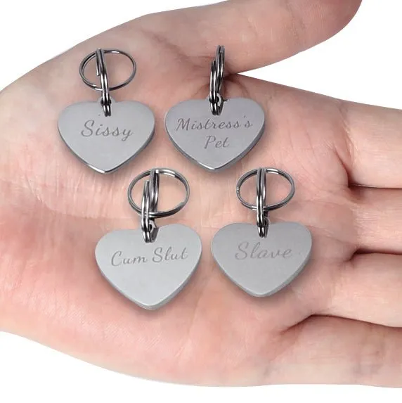 Heart BDSM Tag Cum SlutSissySlavePet Oxyshop Anal