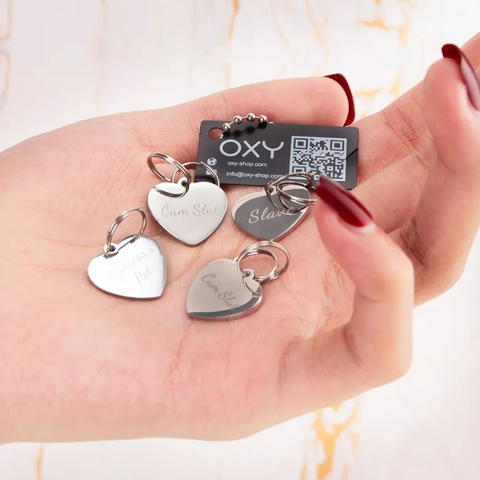 Heart BDSM Tag Cum SlutSissySlavePet Oxyshop Anal