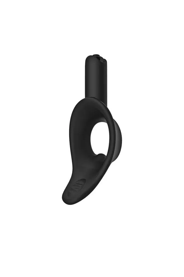 Kink By Doc Johnson Cock Jock Vibrating Silicone CRing Black Doc Johnson Couples