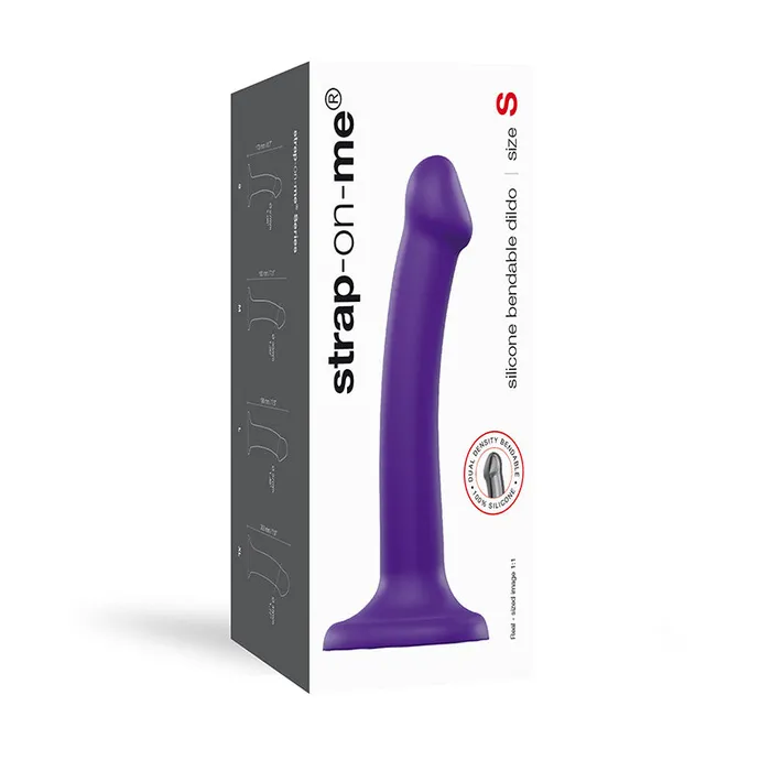 Strap On Me Dual Density Dildo Small Purple STRAP ON ME Female Sex Toys