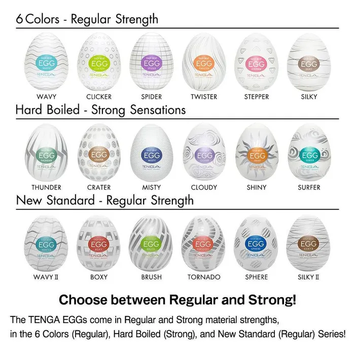 TENGA Egg Wavy II Penis Stroker Tenga Male Sex Toys