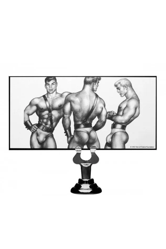 XR Brands XR Brands Tom of Finland Silicone Anal Plug Large Black Anal