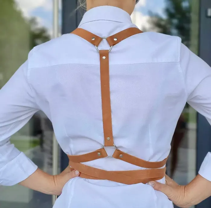Brownie Leather Harness Dashdiamondx Female Sex Toys