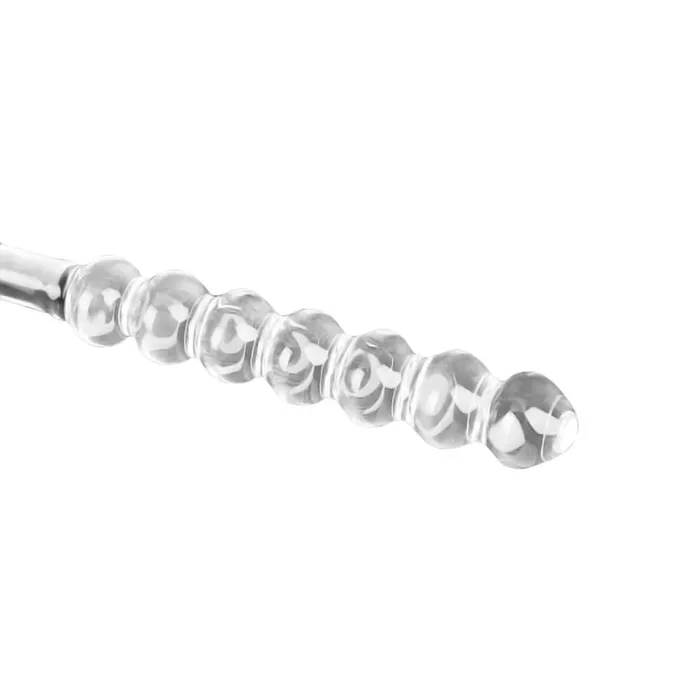 Lovegasm Female Sex Toys Pleasure Glass Crystal Beaded 591 Dildo First Lightsaber
