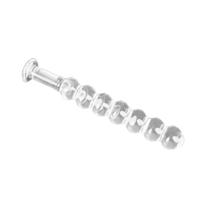 Lovegasm Female Sex Toys Pleasure Glass Crystal Beaded 591 Dildo First Lightsaber