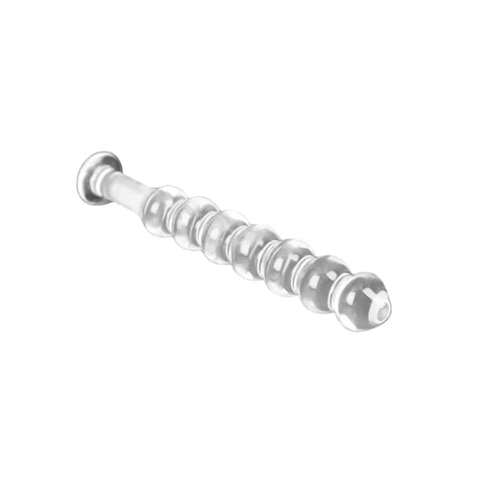Lovegasm Female Sex Toys Pleasure Glass Crystal Beaded 591 Dildo First Lightsaber