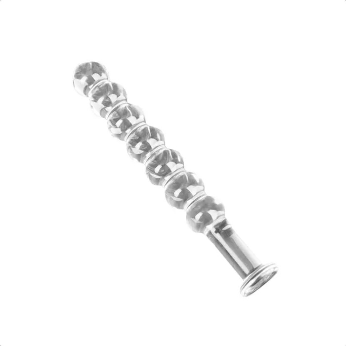 Lovegasm Female Sex Toys Pleasure Glass Crystal Beaded 591 Dildo First Lightsaber