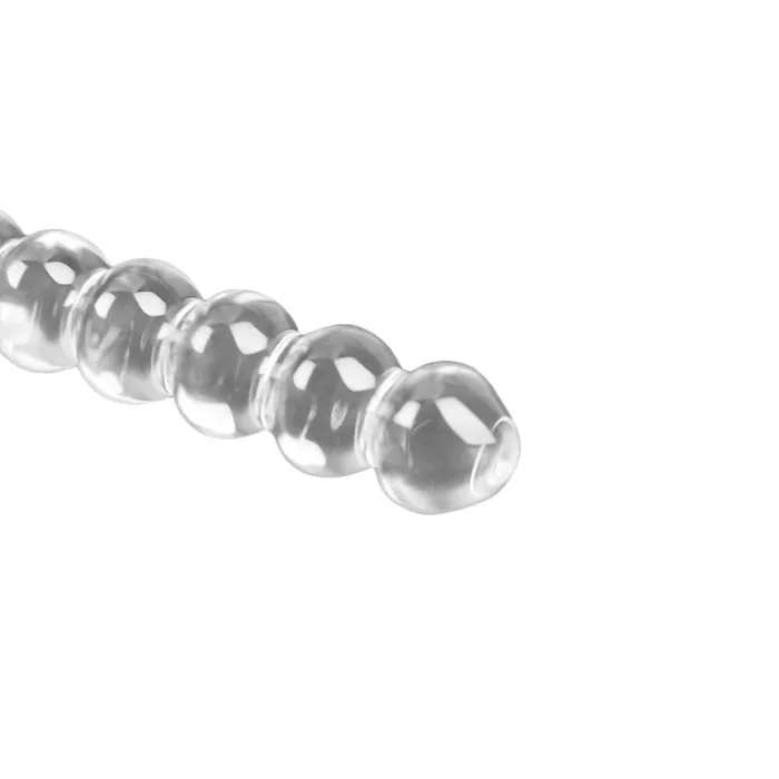Lovegasm Female Sex Toys Pleasure Glass Crystal Beaded 591 Dildo First Lightsaber