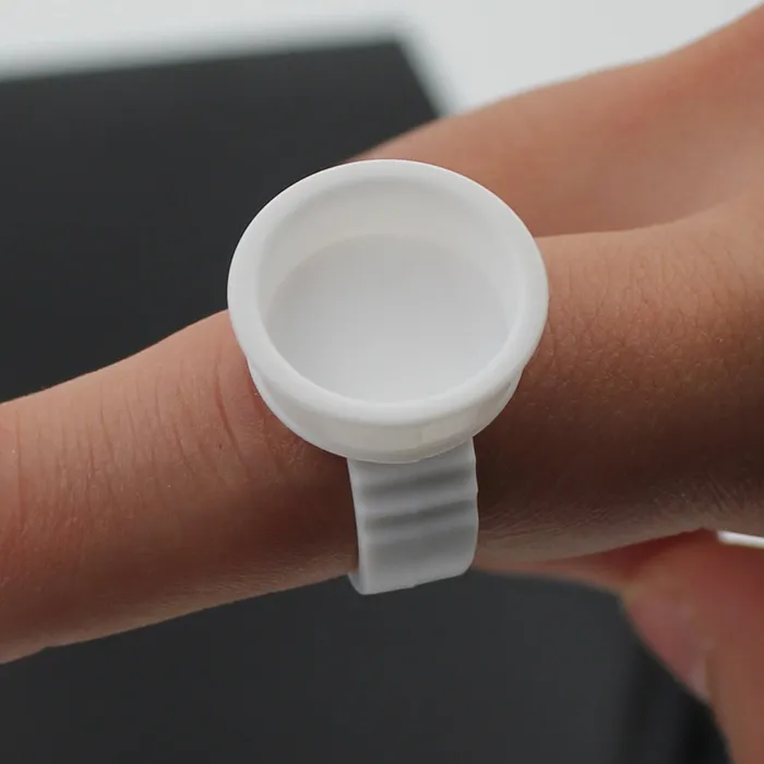 Male Sex Toys Beauty Tool Pigment Glue Ring Tattoo Ink Large Caps Cups 100pcspack 615L missammy