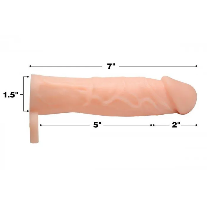 Male Sex Toys Size Matters 2 Inch Silicone Penis Extension