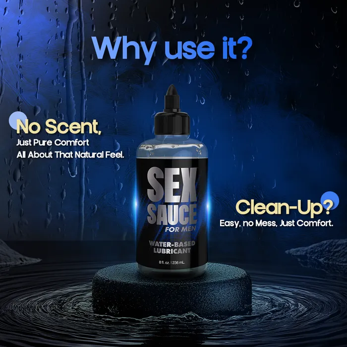 Naughty Janes Sex Sauce Female Sex Toys 8oz Sex Sauce for Men WaterBased Lubricant