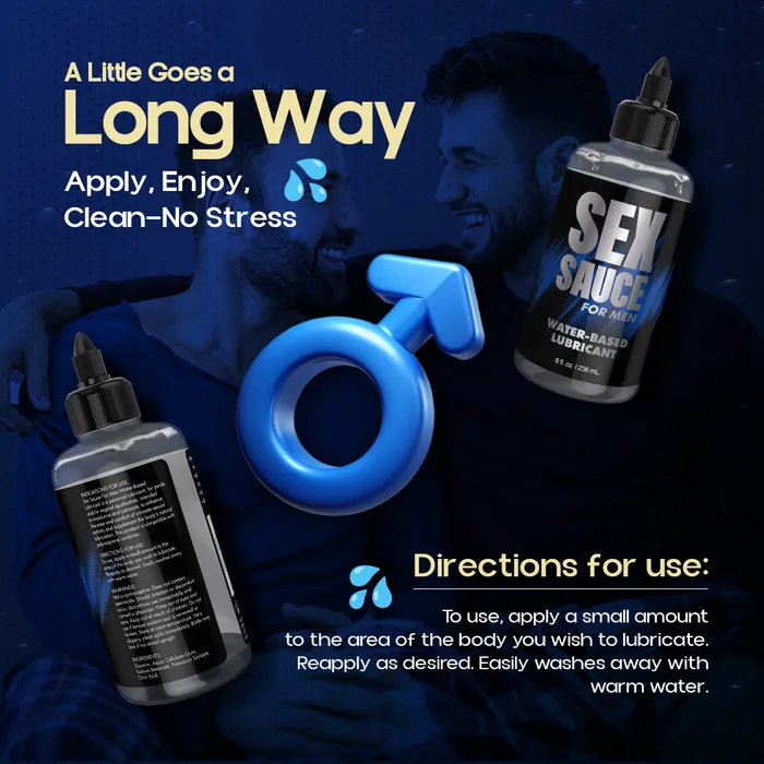 Naughty Janes Sex Sauce Female Sex Toys 8oz Sex Sauce for Men WaterBased Lubricant